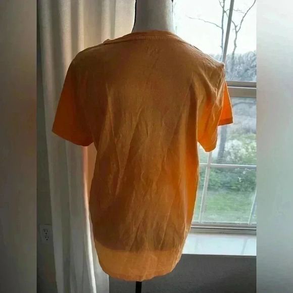 J.Crew Factory Orange Vintage slub cotton crewneck tee - Picture 4 of 6